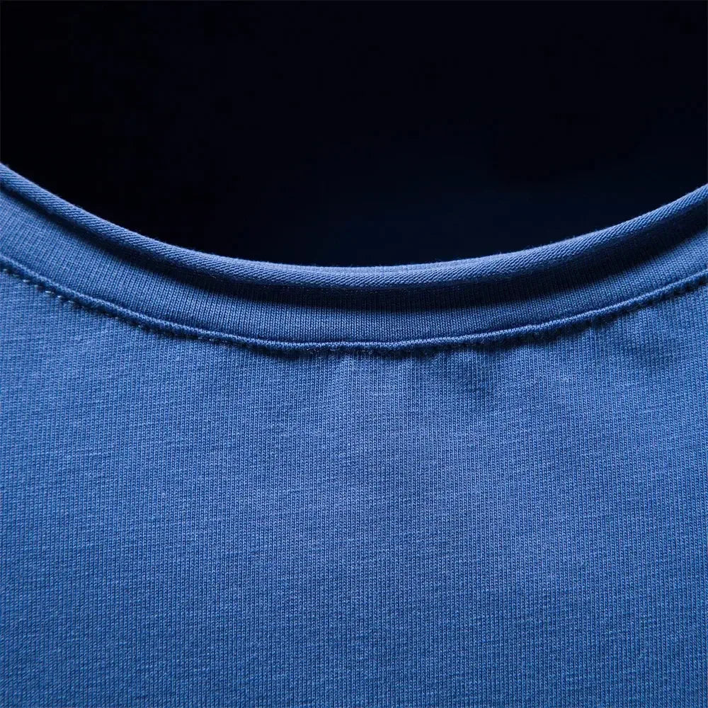 AIOPESON 100% Cotton Men's T-Shirts - ShopHub