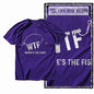 COOLMIND Z1018 Funny Fishing Graphic Cotton Tee