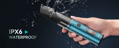 Kensen S16 Body Hair Trimmer Kit for Men with LED Display Rechargeable Electric Beard Shaver