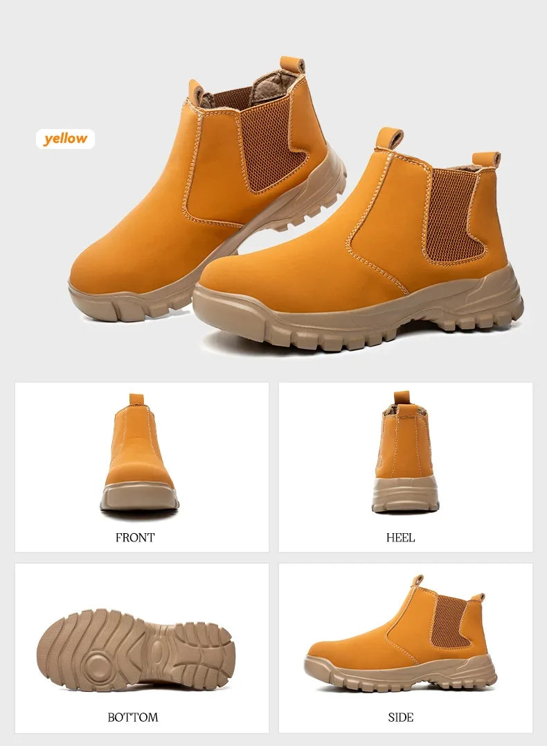 Kankeirr Men's Indestructible Work Boots - ShopHub