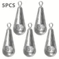 Teardrop Fishing Sinkers – Lead Weights for Bass (10 Sizes) Habicare