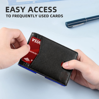 Rfid Microfier Leather Men's Luxury Wallets