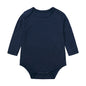 Kids Tales Little Calm Bamboo-Blend Long-Sleeve Baby Romper