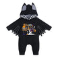 Kids Tales Batty Boo Cotton-Blend Halloween Baby Romper
