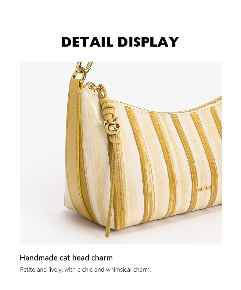 BAFELLI Vintage Genuine Leather Shoulder Bag