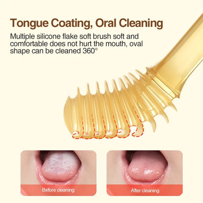 Dr.Isla 3-In-1 Baby Silicone Tongue Brush