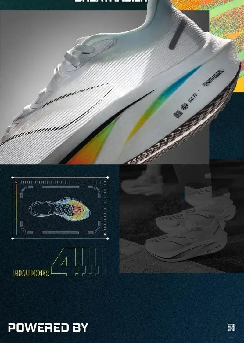 Li-Ning Women's FEIDIAN 4 CHALLENGER Running Shoes - ShopHub