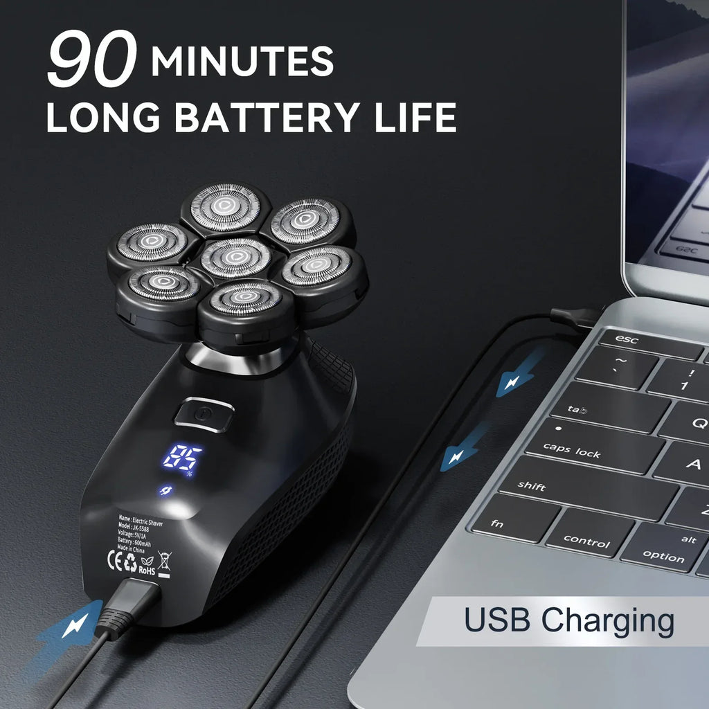 Kensen S8 7D Electric Head Shaver - ShopHub