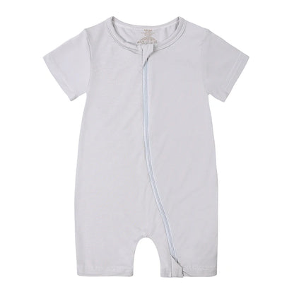 Kids Tales Little Breeze Bamboo-Blend Zip Baby Romper