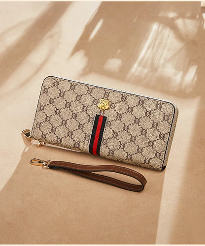 FOXER PVC Long Clutch Wallet