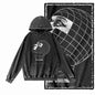 COOLMIND Acid-Washed Black Graphic Pullover