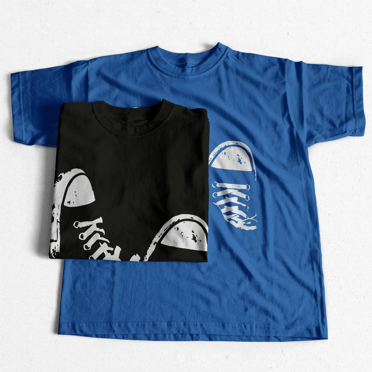 COOLMIND SK0119A Skate-Shoe Graphic Cotton Tee