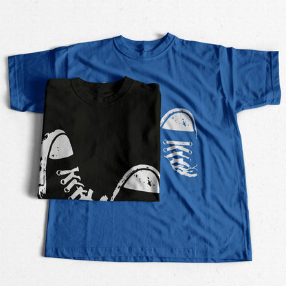 COOLMIND SK0119A Skate-Shoe Graphic Cotton Tee