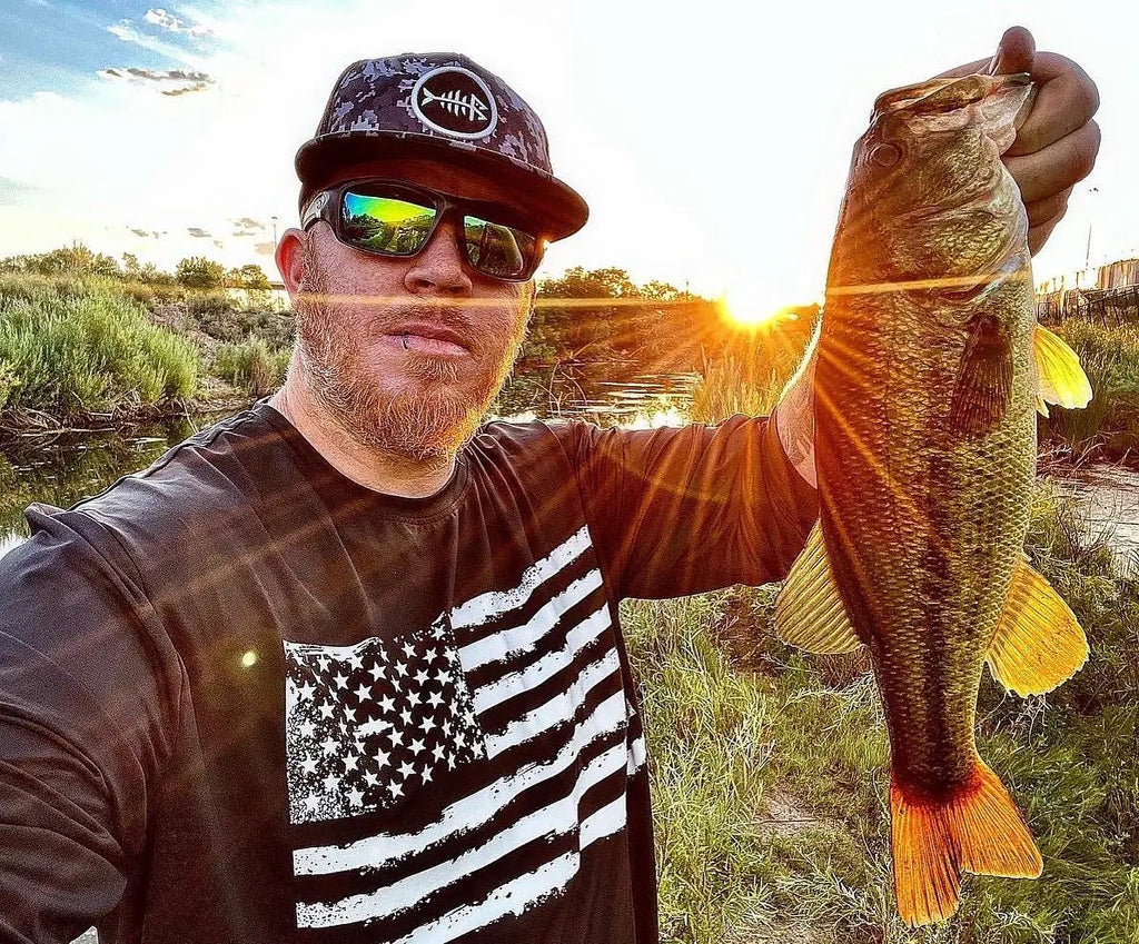 BASSDASH Flat Brim Trucker Cap