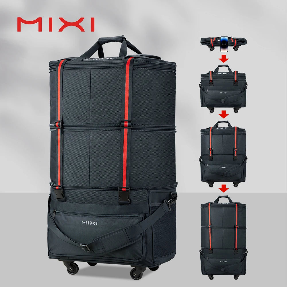 Mixi Expandable Large Capacity Foldable Travel Bag