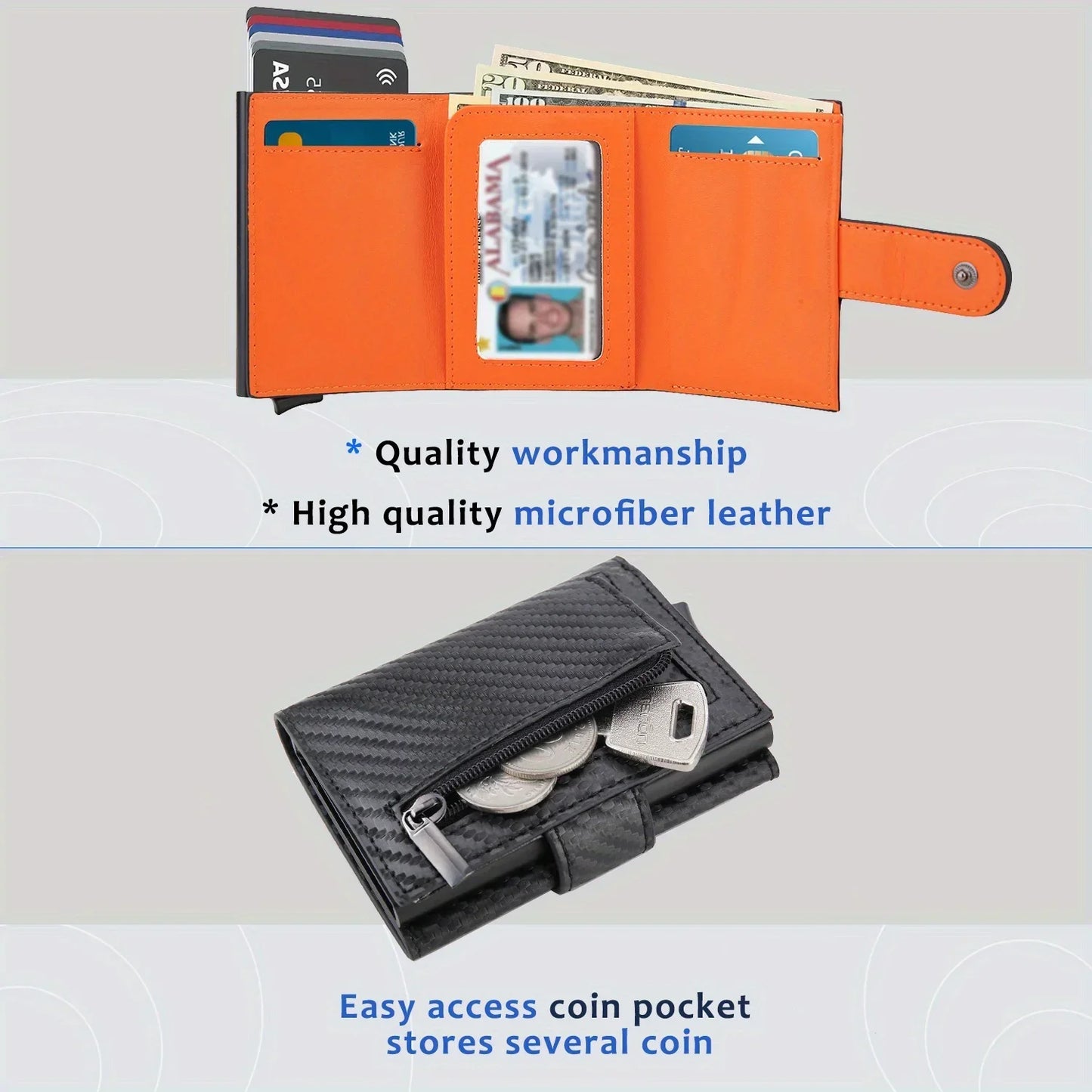 DIENQI Trifold Wallets