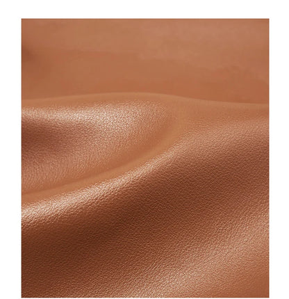 FOXER Large Soft Split Leather Shoulder Bag