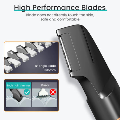 Kensen S16 Body Hair Shaver Kits for Men 3 In 1 Beard Hair Trimmer