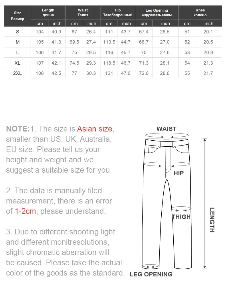 Maden Autumn Casual Jeans