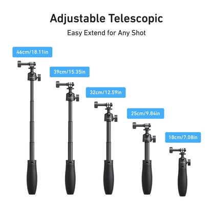 TELESIN Mini Selfie Stick Tripod 3.0