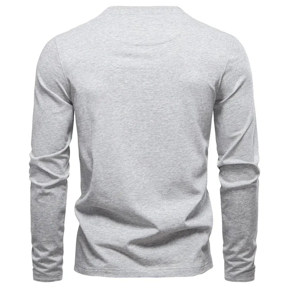 AIOPESON Men's Long Sleeve Shirts - ShopHub