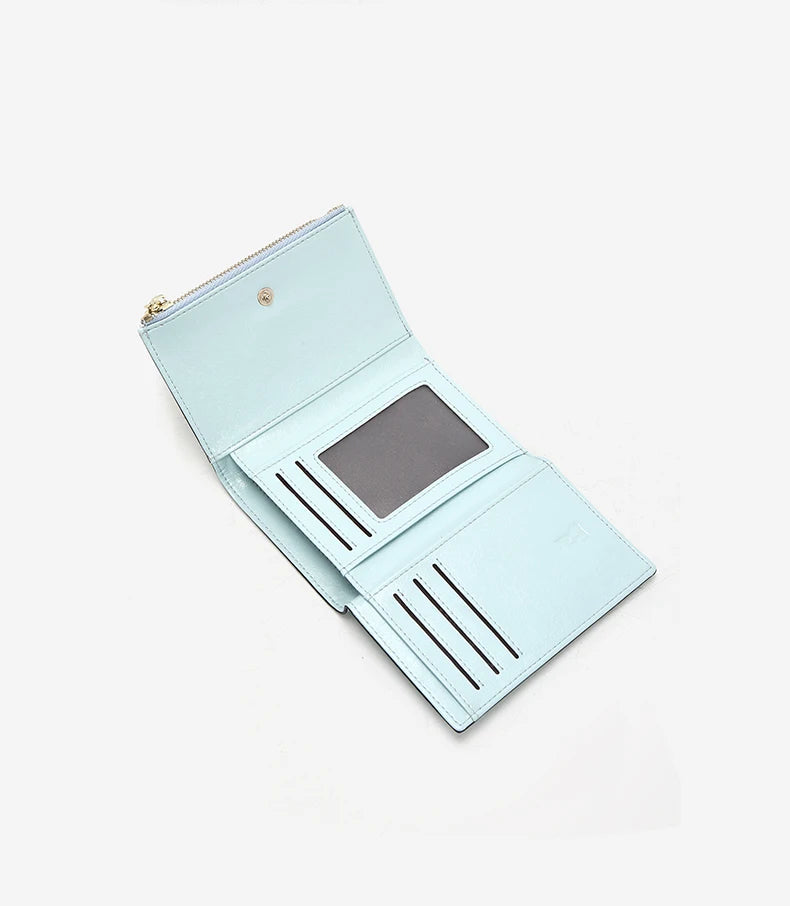 FOXER PU Women's Short Wallet