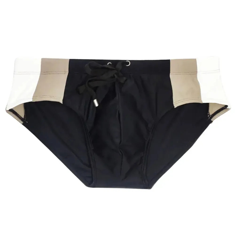 UXH Men's Low Waist Swim Briefs - ShopHub