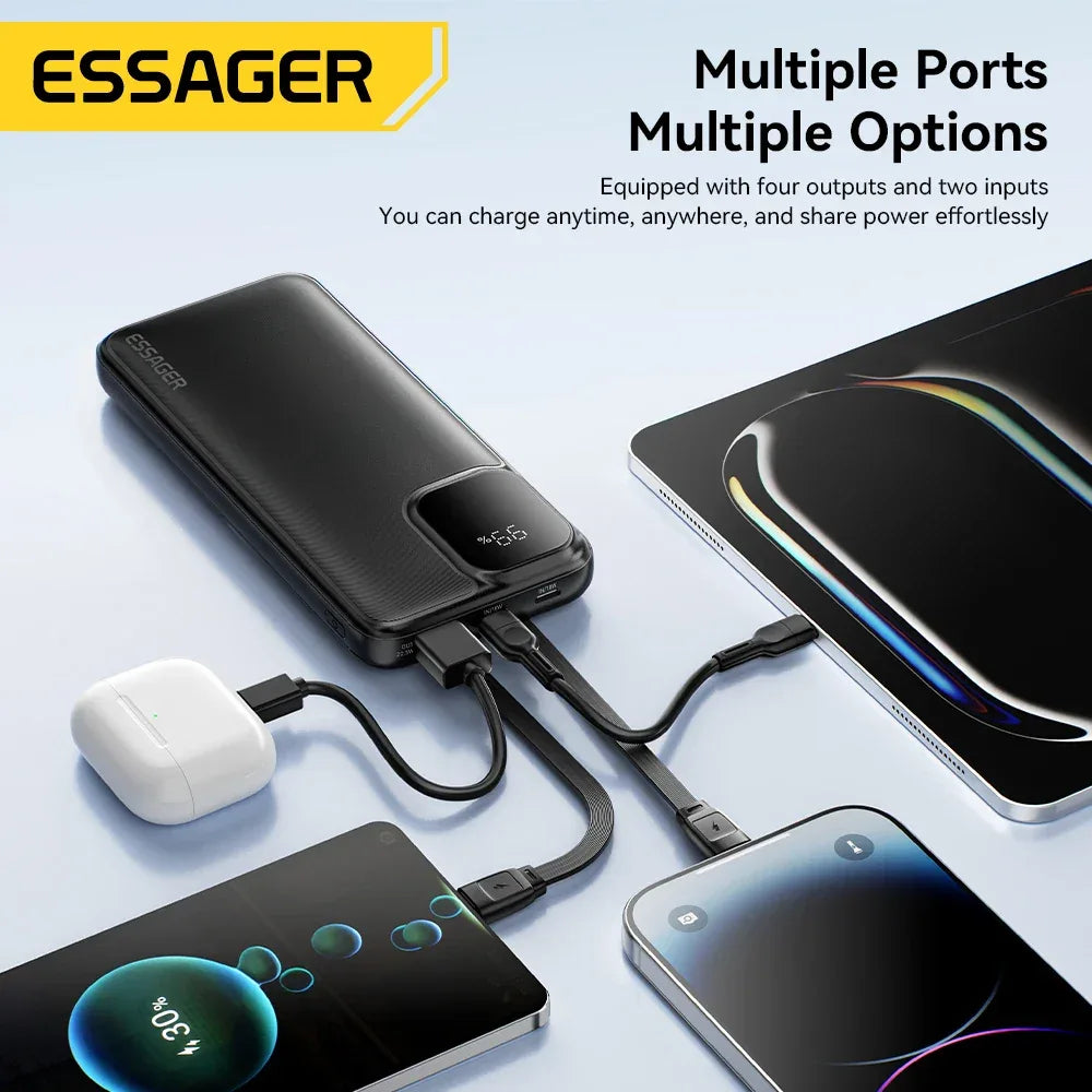 Essager Dual Cable Power Bank - ShopHub
