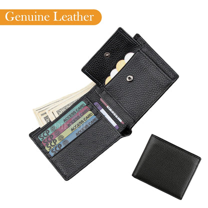 Rfid Men's Genuine Leather Wallet