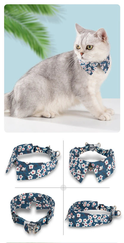 Truelove Cat Collar with Cute Floral Design