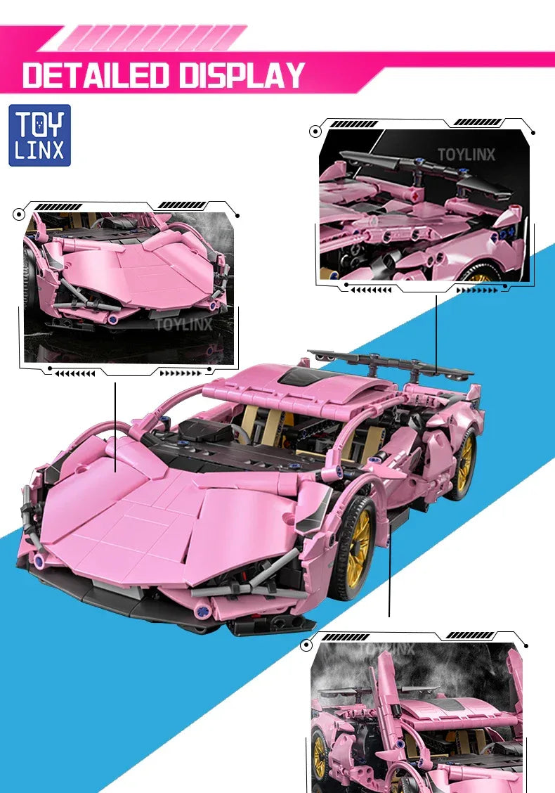 TOYLINX Super Car DIY Building Blocks! - ShopHub