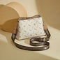 FOXER Genuine Leather Women's Shoulder Bag 2026 Casual Lager Tote Bag PVC Female Crossbody Purse