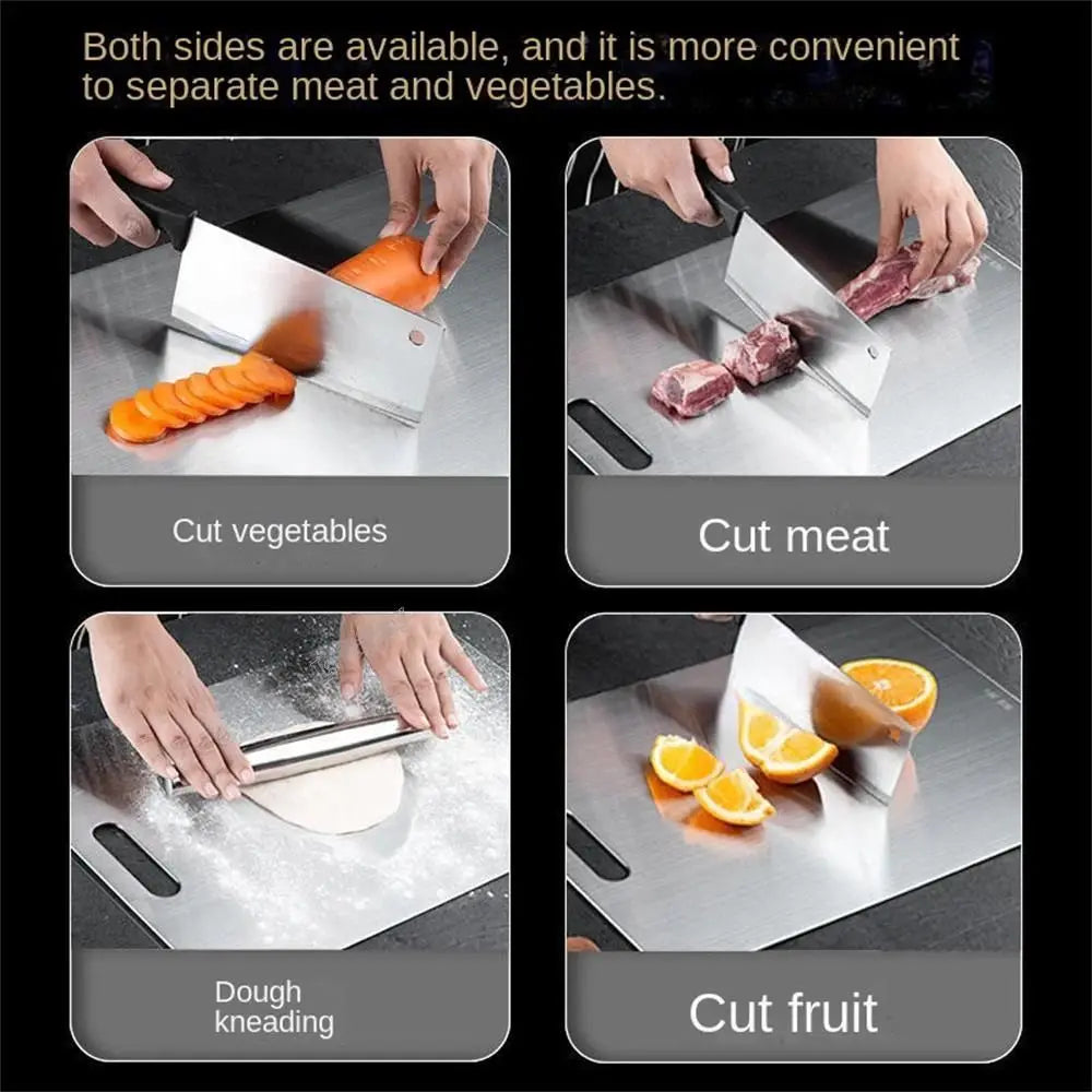 3PC Stainless Steel Chopping Board