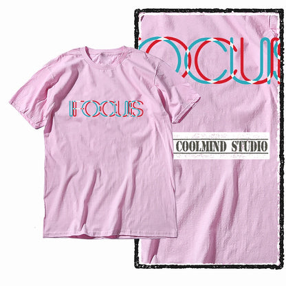 COOLMIND X0058 Sharp Mind Focus Graphic Tee