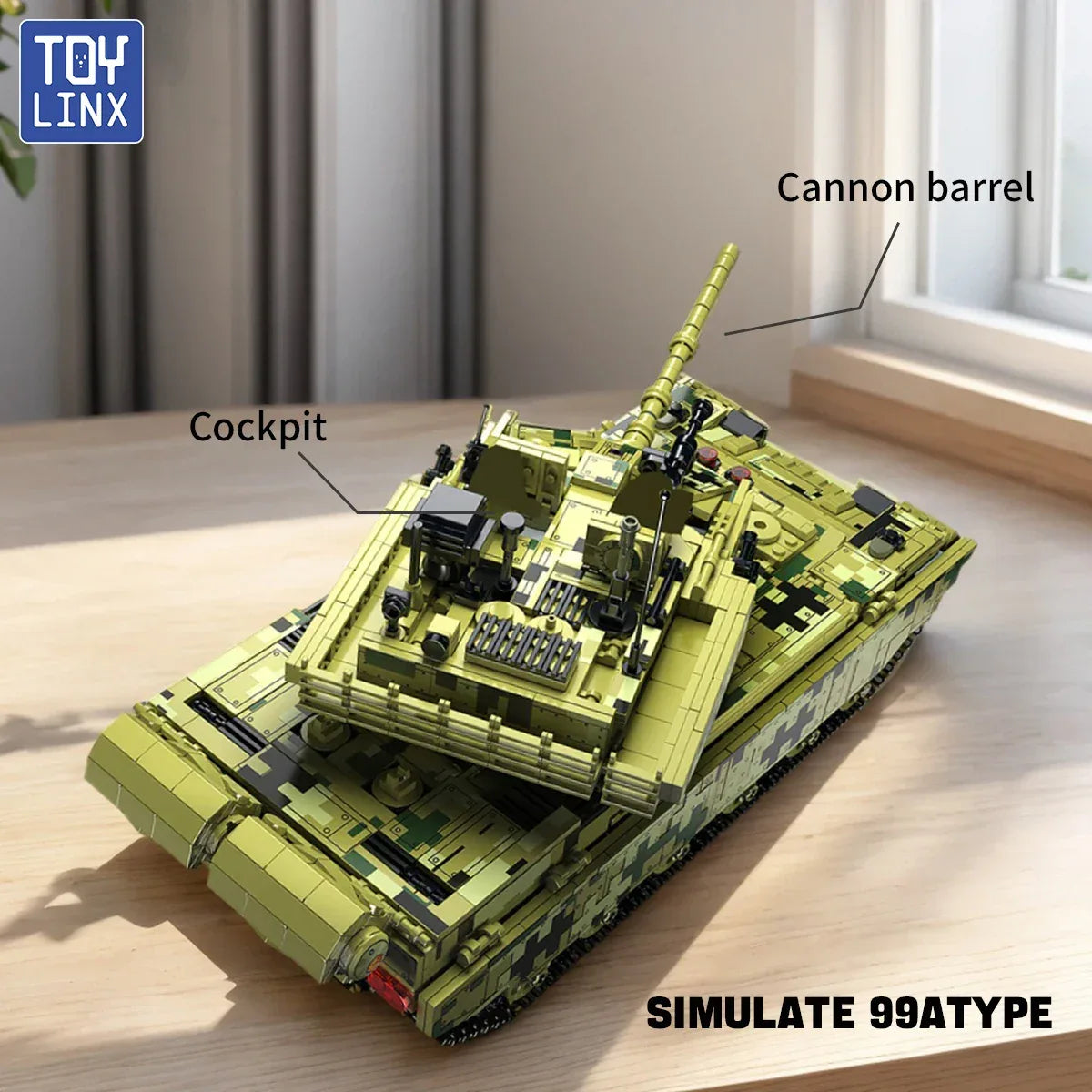 TOYLINX Tank Building Block Toy Set - ShopHub