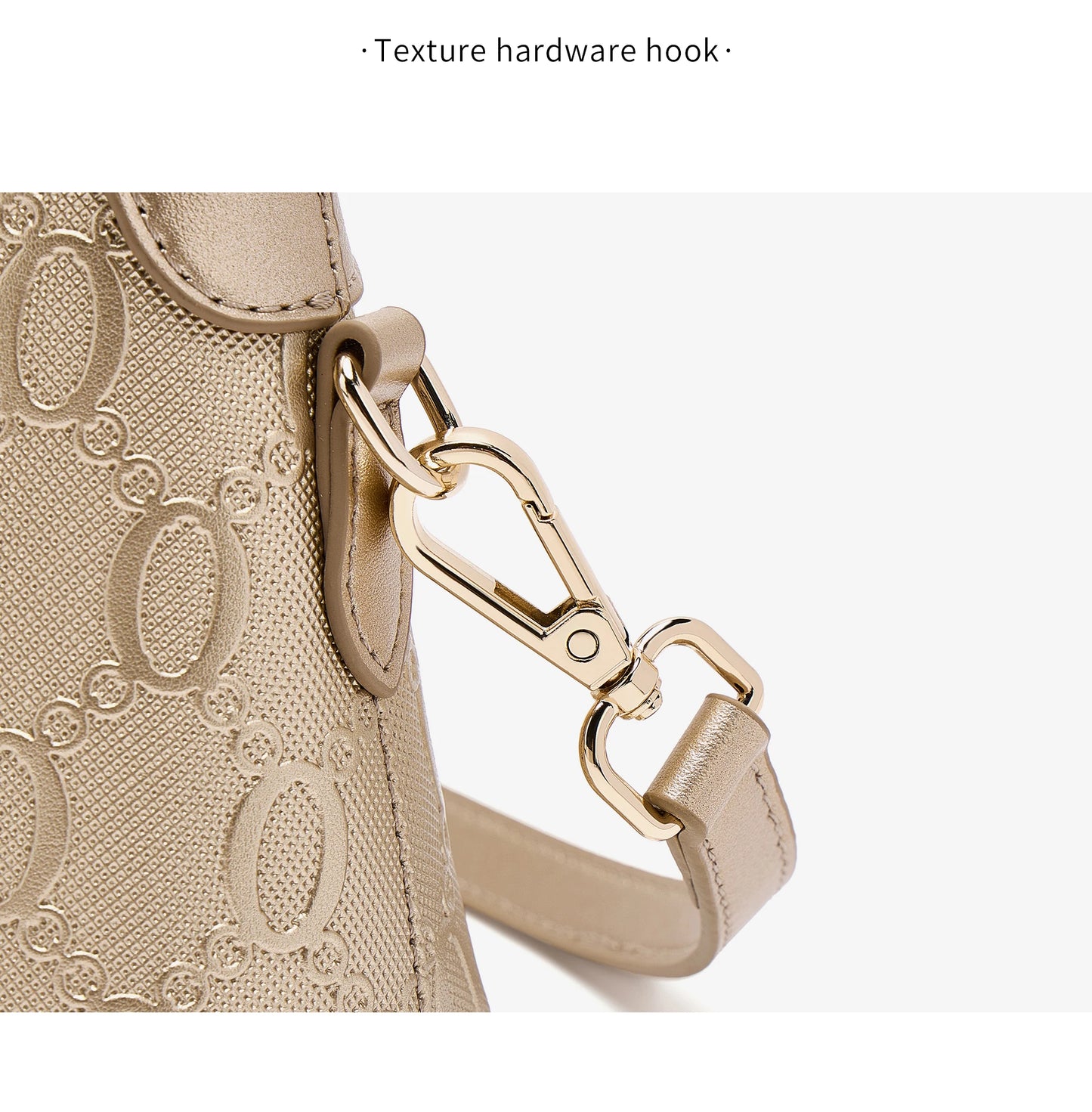 FOXER Luxury Embossed Crossbody Bag
