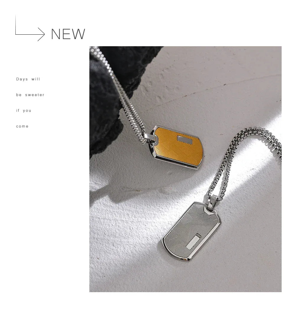 Men's Fashion Jewelry Long Necklace - ShopHub