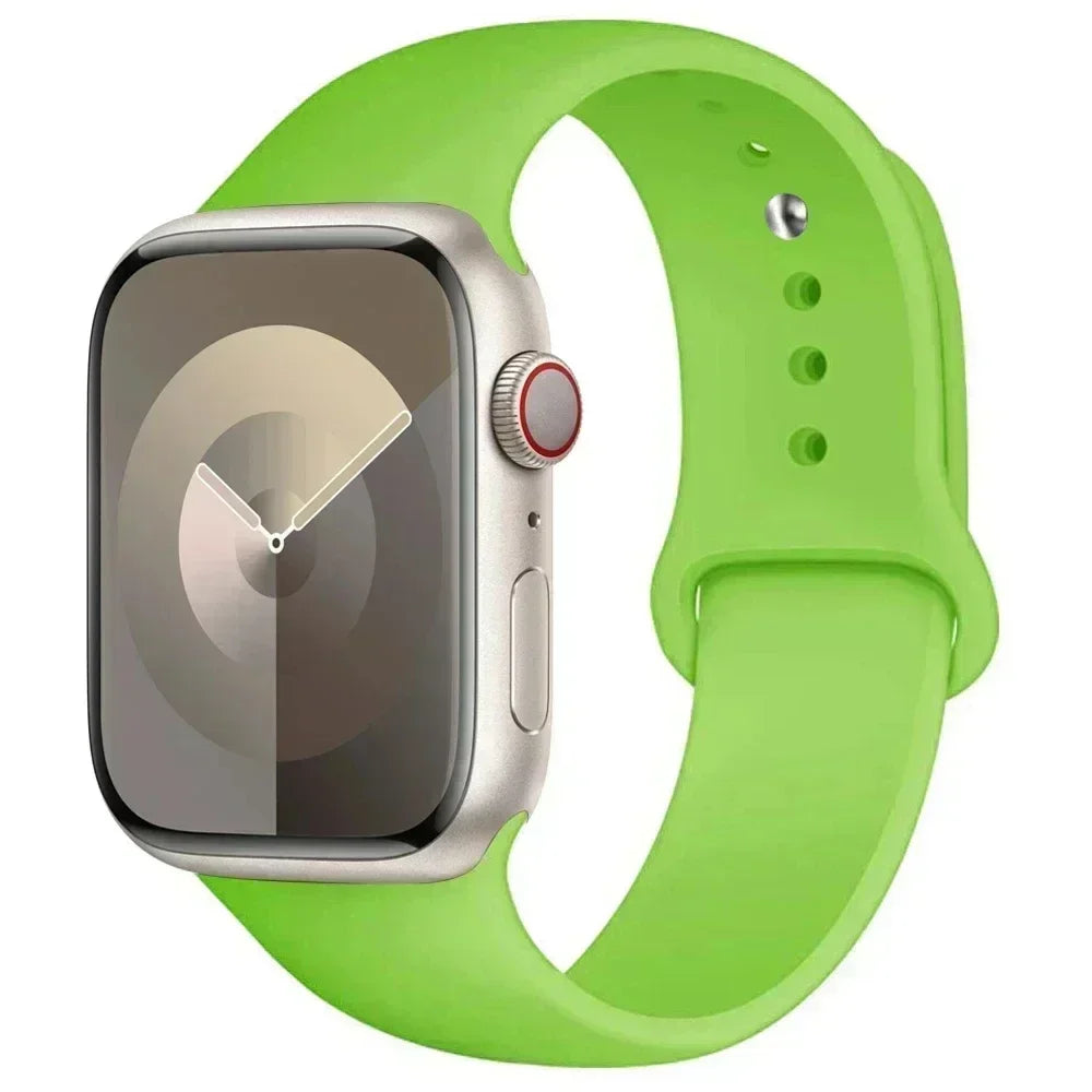 Silicone Sport Band for Apple Watch Series (42mm - 49mm)(available in 45 colours) Habicare