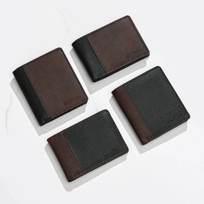 Slim Thin Credit Card Holder Men Wallets Money Bags Pu Leather Small Short Male Coin Purse Mini Wallet for Men Carteira Feminina