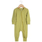 Kids Tales Quiet Days Bamboo-Blend Zip Baby Romper