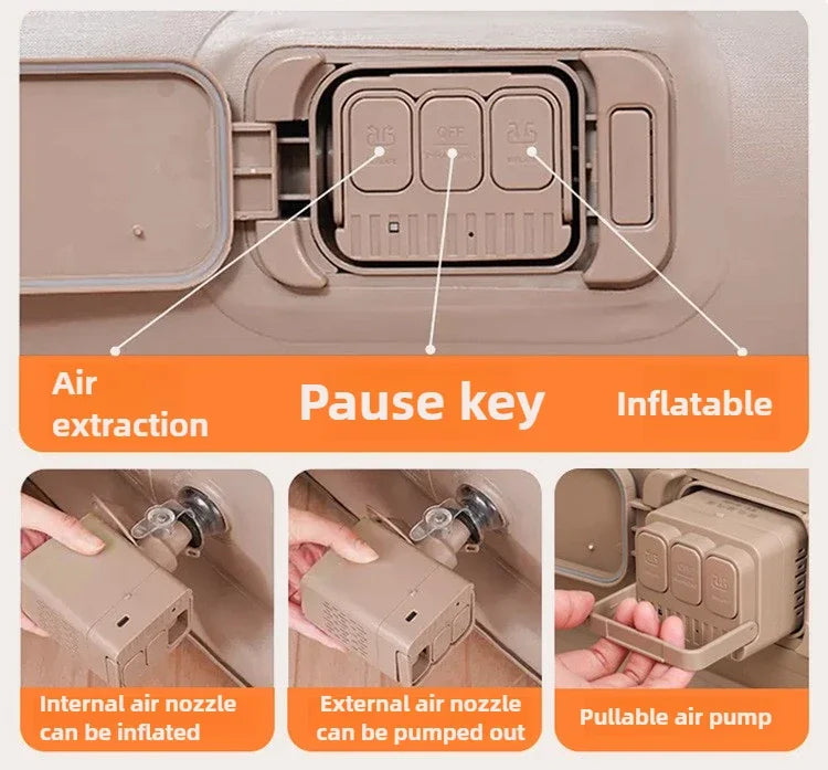 DOTWISE Inflatable Mattress With Built-in Pump ShopHub