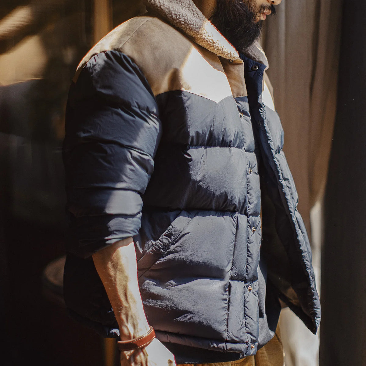 Maden Premium 90% White Duck Down Puffer Jacket