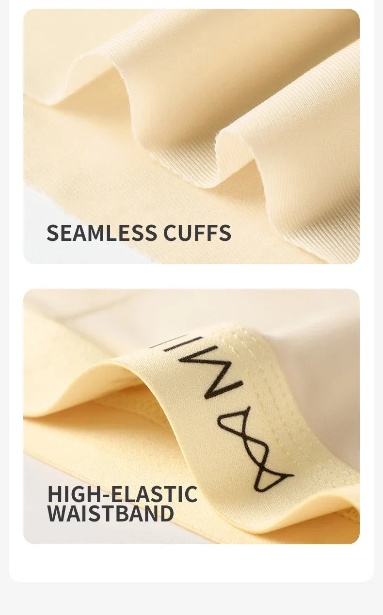 MiiOW Silky Ice Silk Men Boxers - 3Pcs