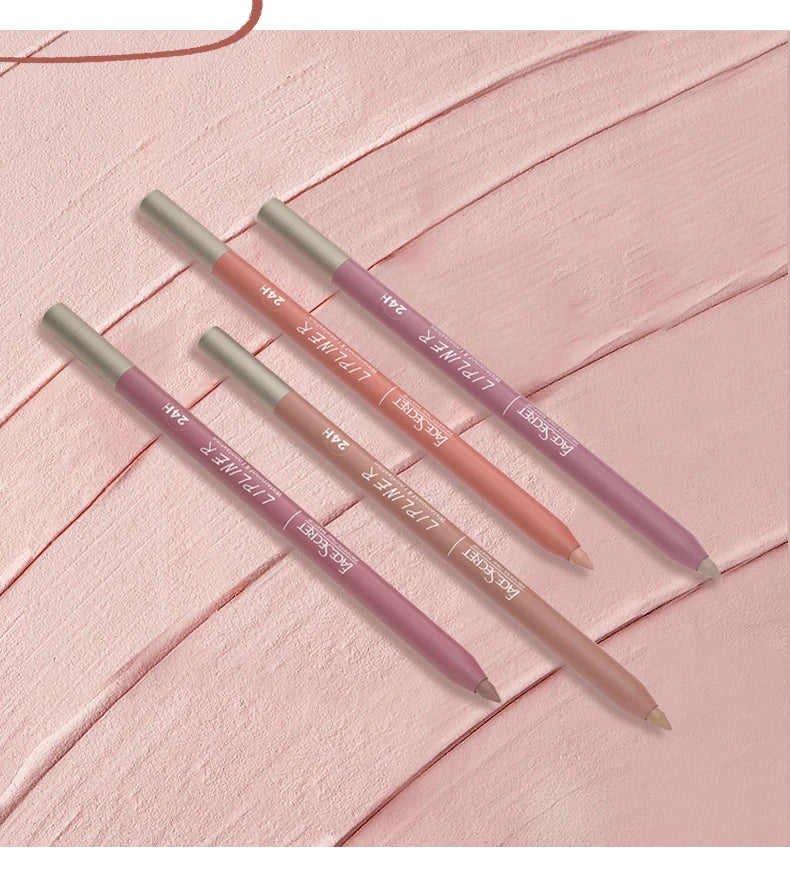 ShopHub NZ Face Secret 12-color lipliner palette featuring a variety of vibrant makeup lipliner shades in a sleek compact.