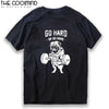 COOLMIND Aa41-P150T Pug Life Graphic Cotton Tee