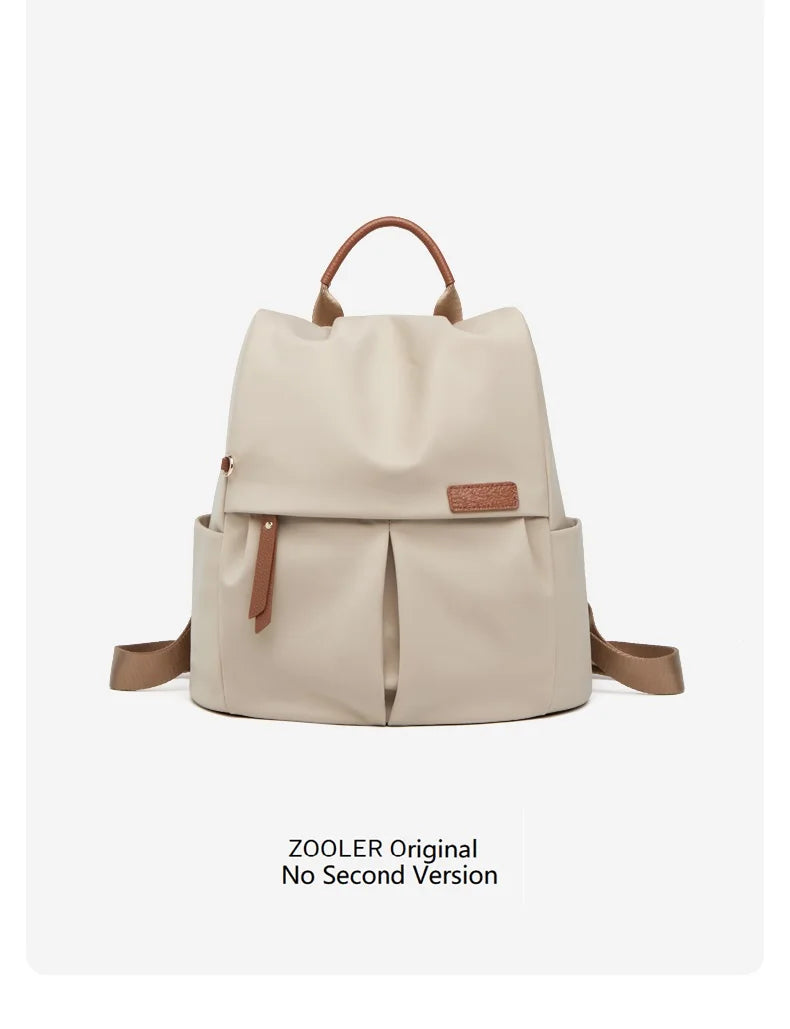 ZOOLER Woman's Backpack – Premium Oxford Travel Companion