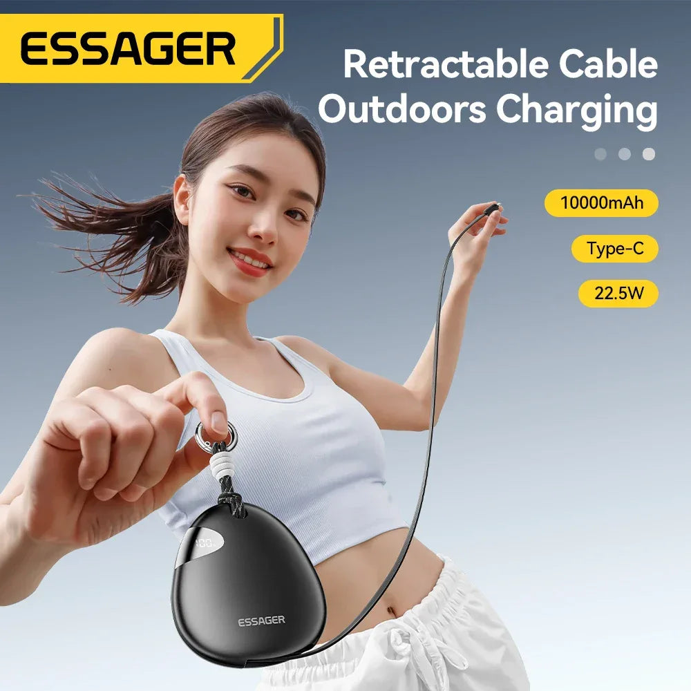 Essager 10000mAh Digital Display Power Bank - ShopHub