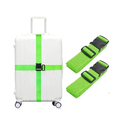 Adjustable Luggage Straps (Pack of 2, with 7 colours available) Habicare