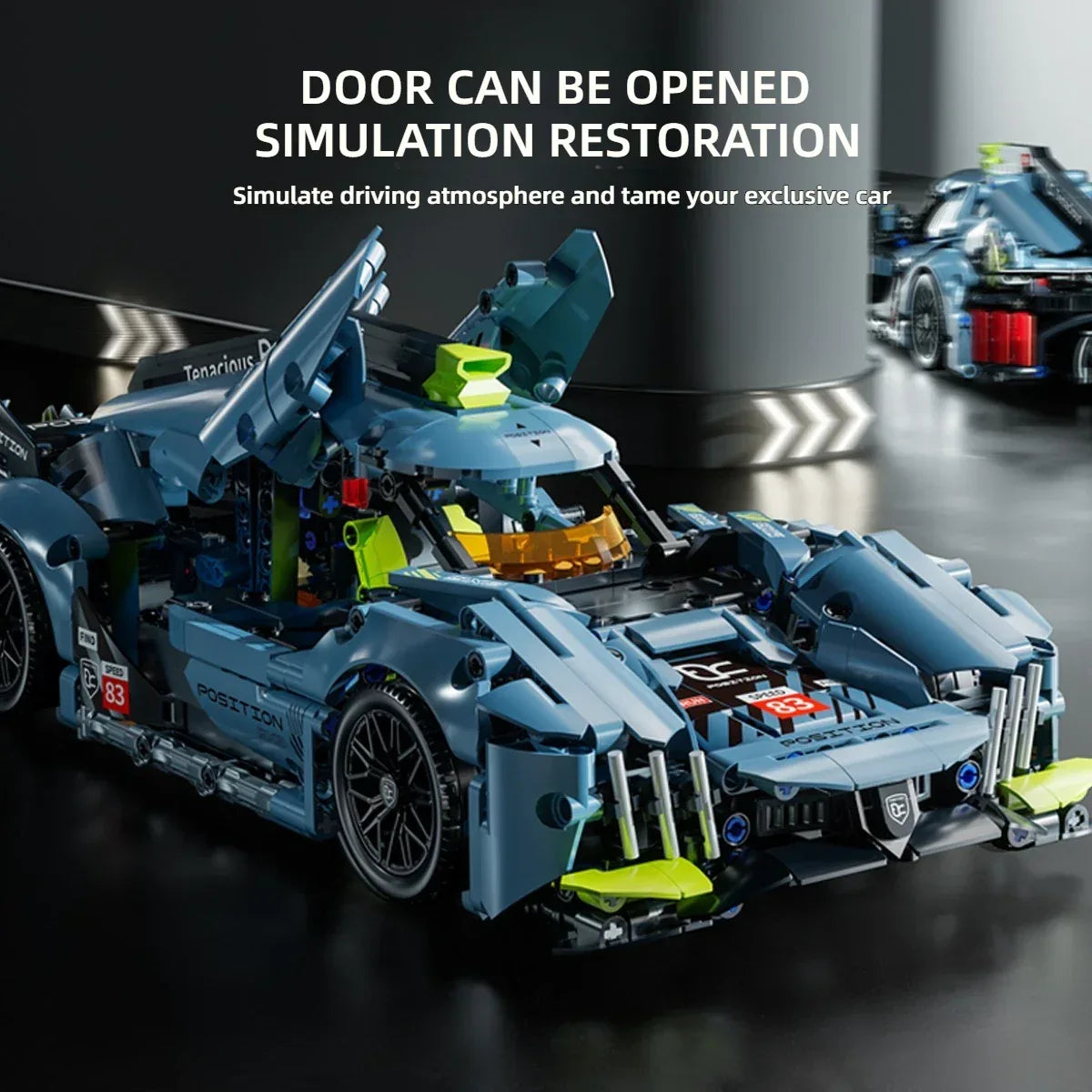 TOYLINX 1:14 Racing Car Building Blocks - ShopHub