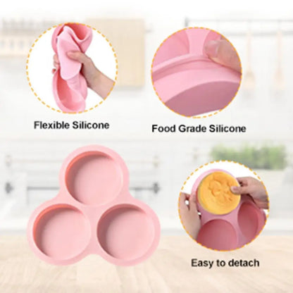 3 Cavity Silicone Egg Mold